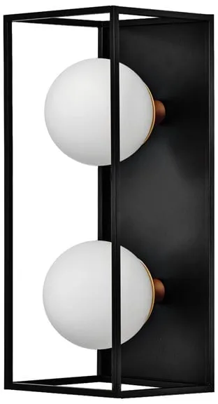 LEDVANCE DECOR Square 2XG9 IP44 350mm svart