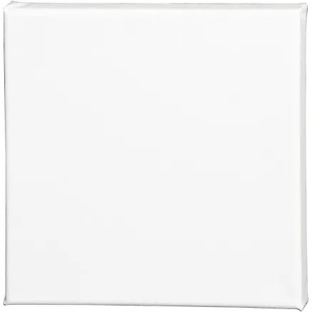 ArtistLine Canvas, vit, djup 1,6 cm, storlek 20x20 cm, 360 g, 10 stycken/
