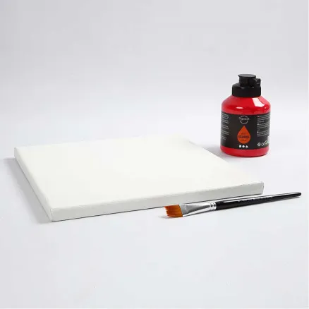 ArtistLine Canvas, vit, djup 1,6 cm, storlek 30x30 cm, 360 g, 10 stycken/
