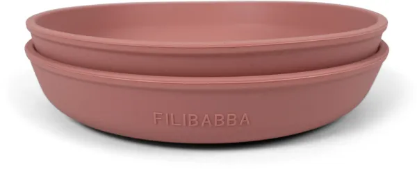 Silikone tallrik - ros